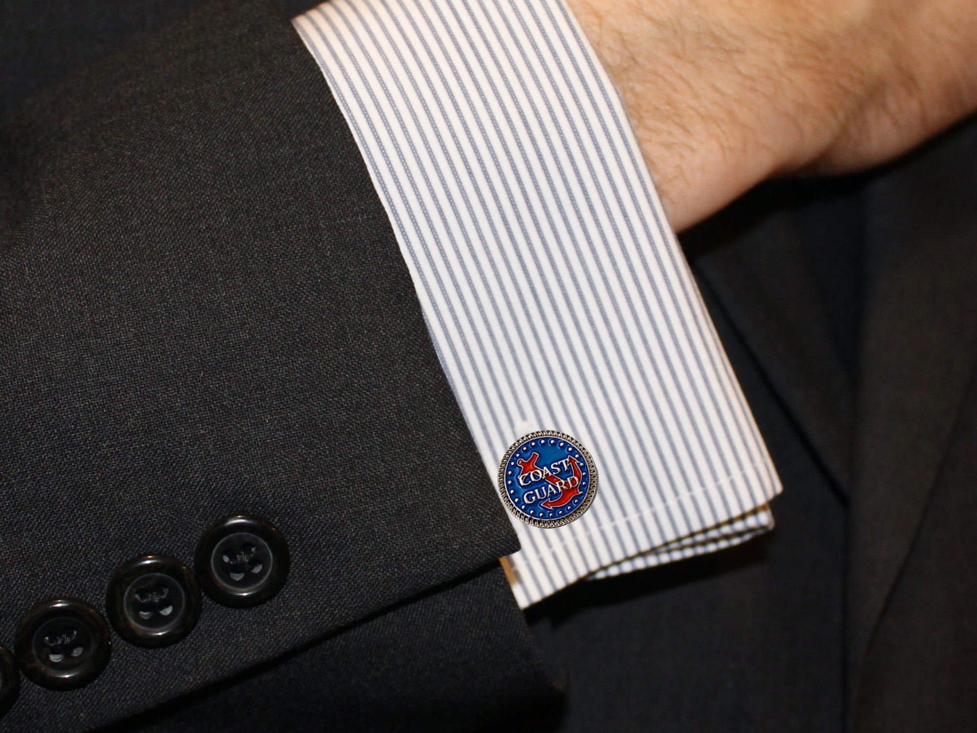 Coast Guard Cufflinks