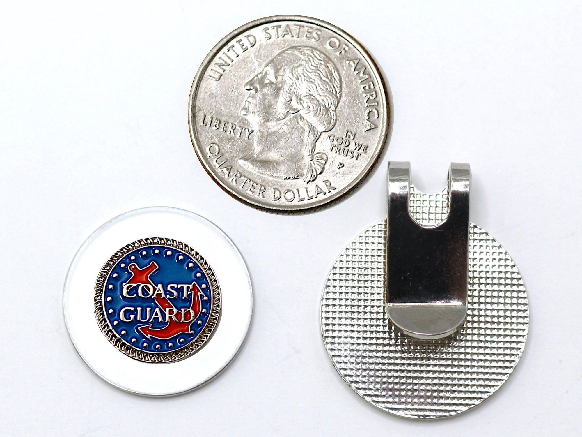 Coast Guard Golf Hat Clip and Ball Marker