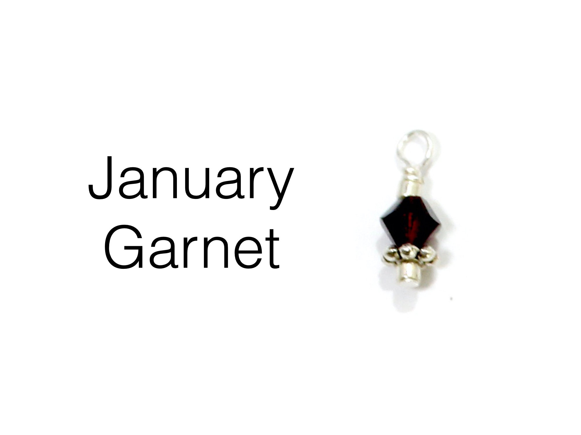 Garnet Swarovski Crystal | January Birthstone