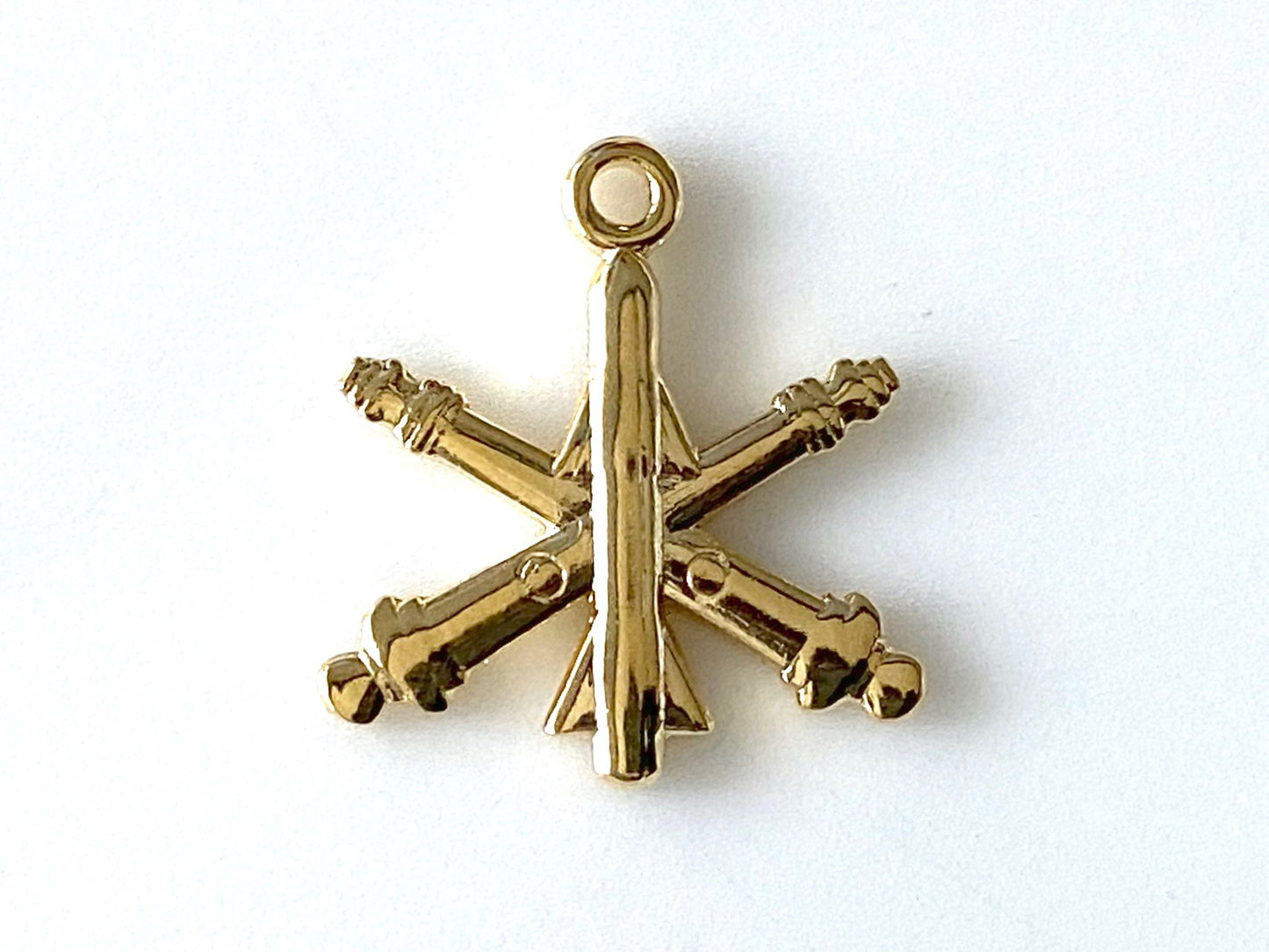Jewelry Bar | Air Defense Artillery (AD) - Army Branch Charm