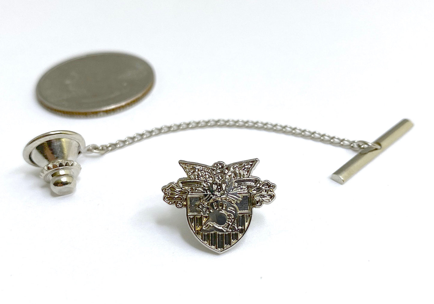 USMA Silver Crest Tie Tack