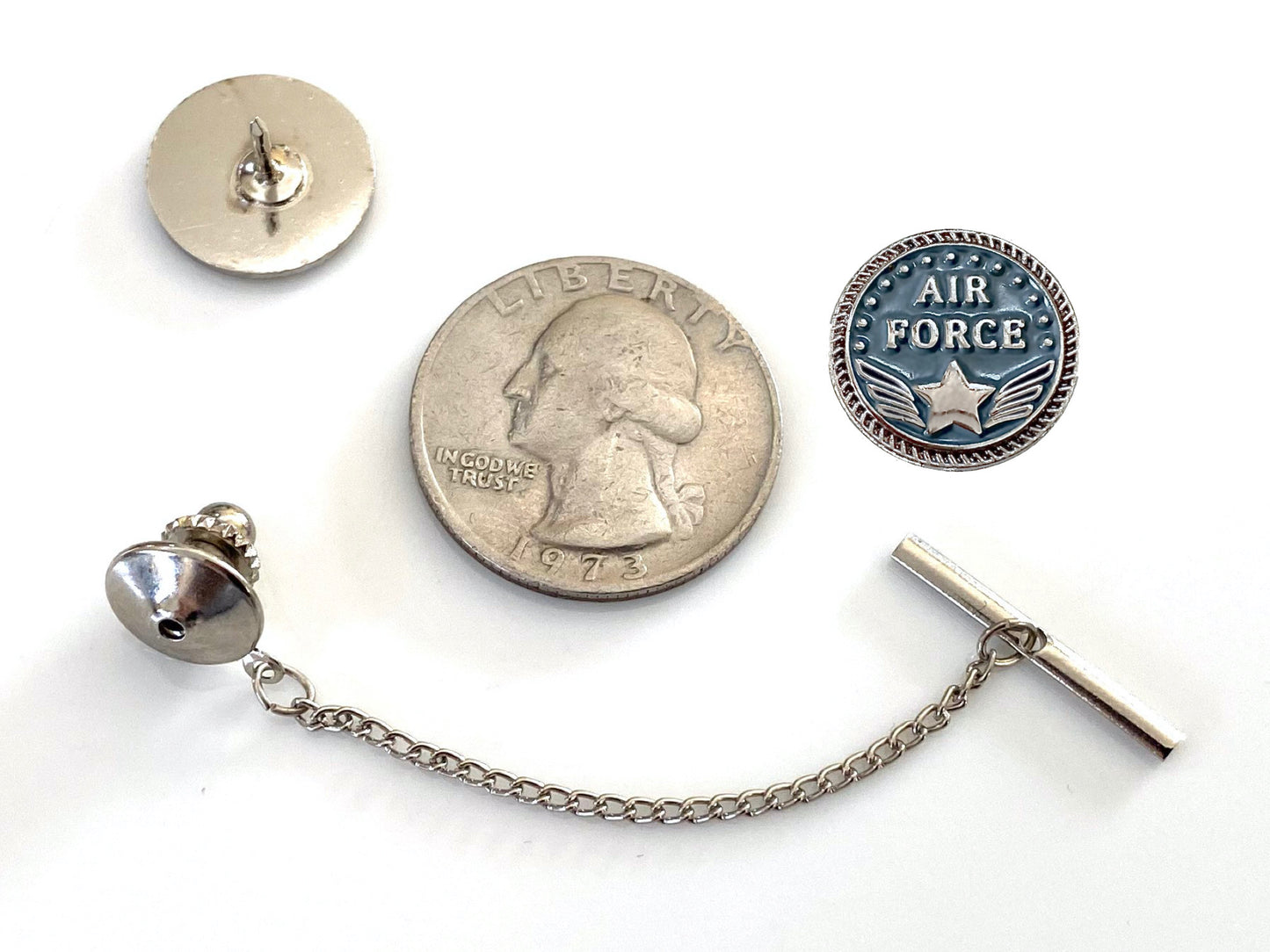 Air Force Silver Tie Tack
