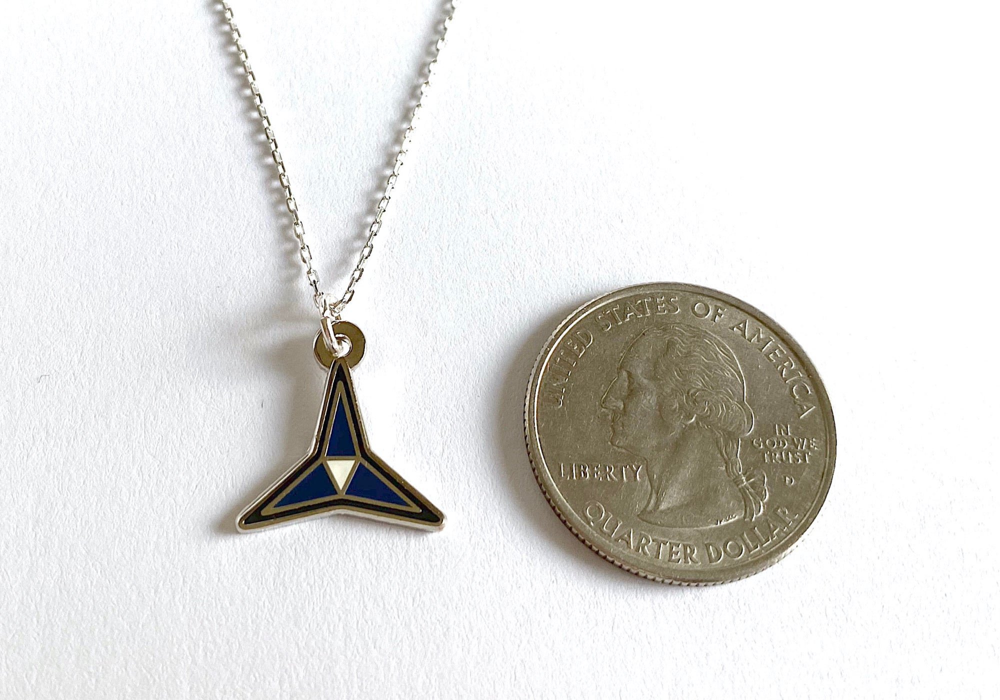 III Corps Charm Necklace