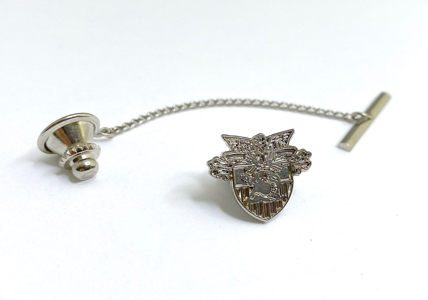 USMA Silver Crest Tie Tack