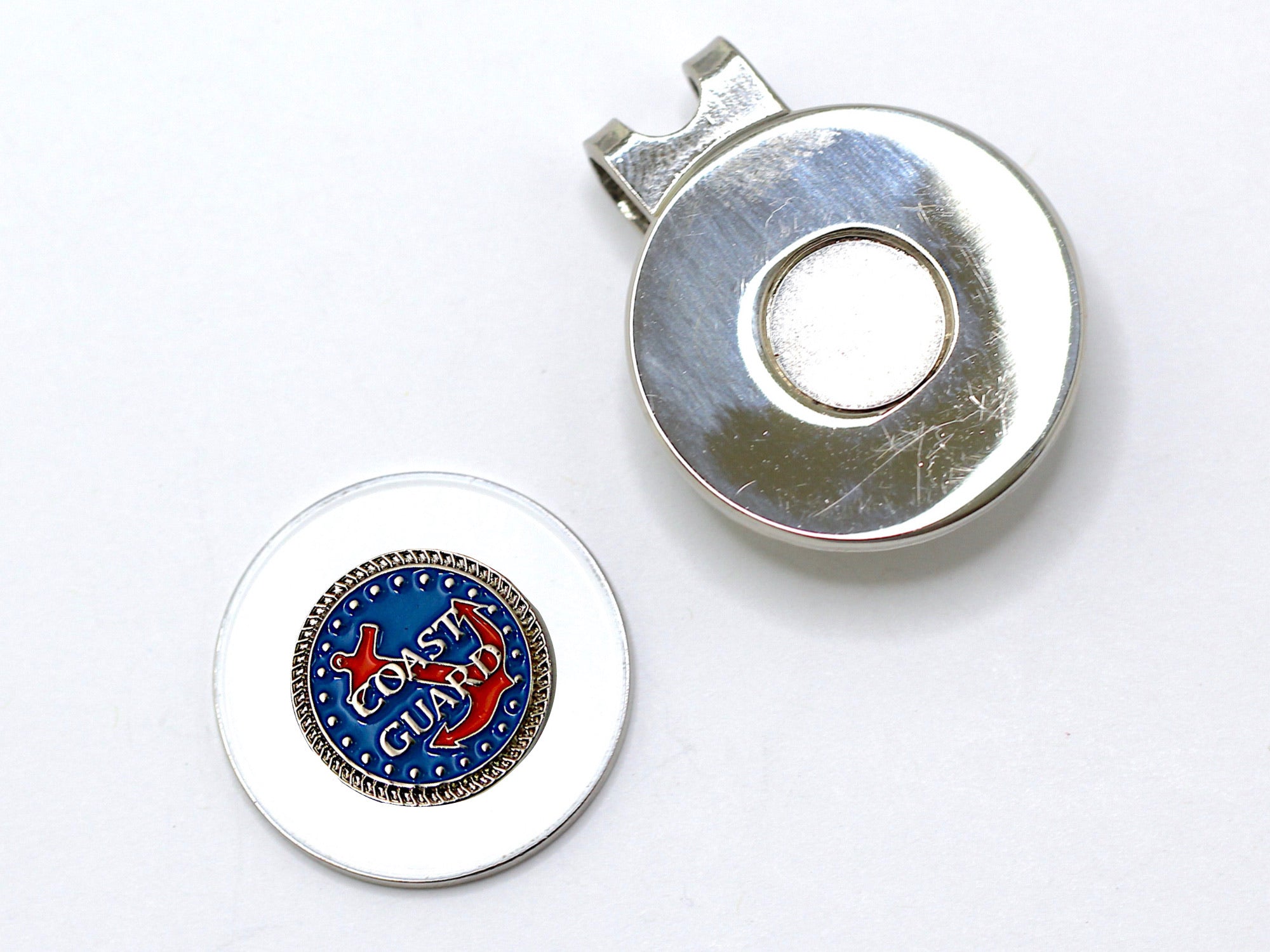 Coast Guard Golf Hat Clip and Ball Marker