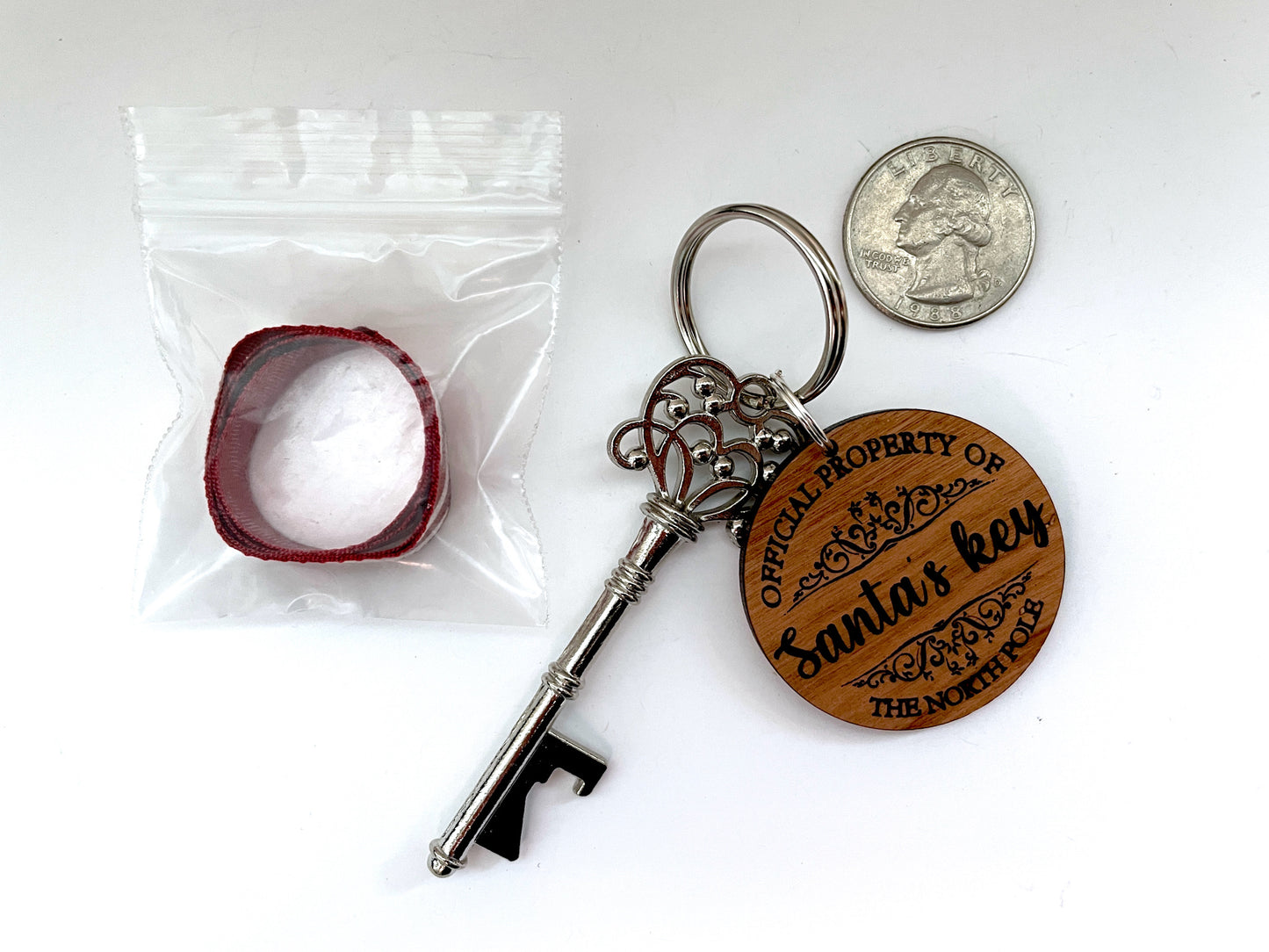 Santa Key Ornament and Bottle Opener
