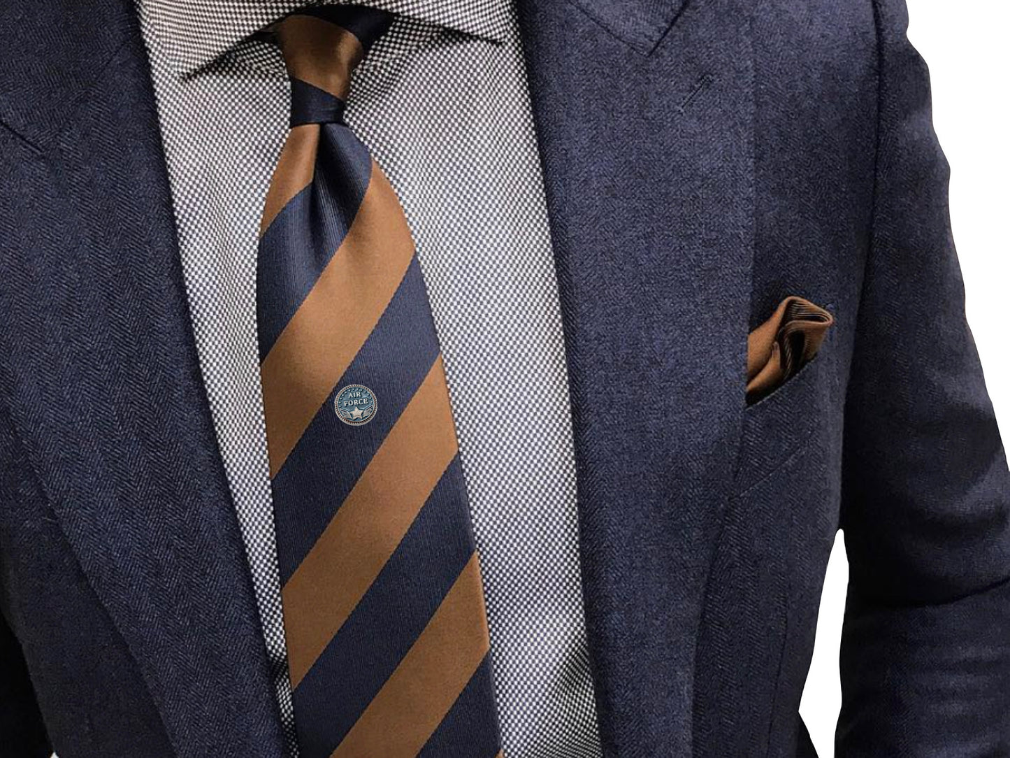 Air Force Silver Tie Tack