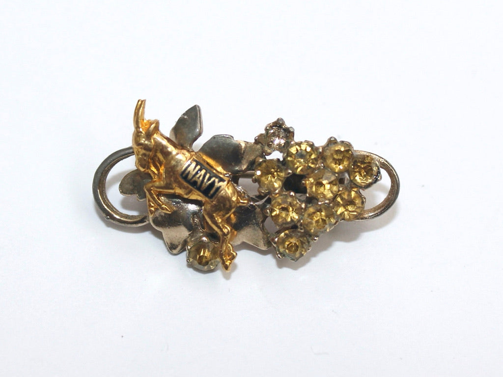 Navy Mascot One of a Kind Brooch BR1018