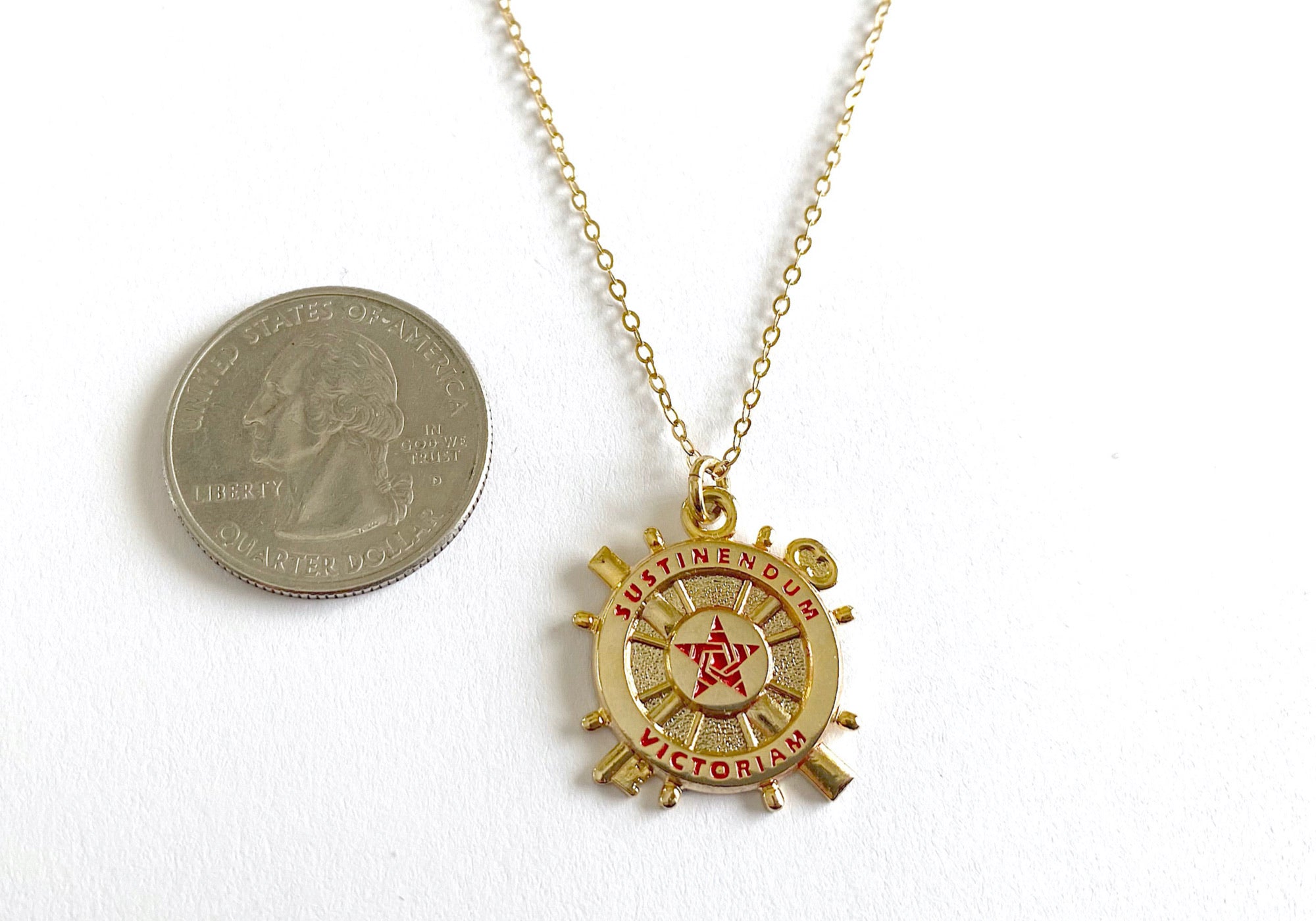 Logistics Charm Necklace