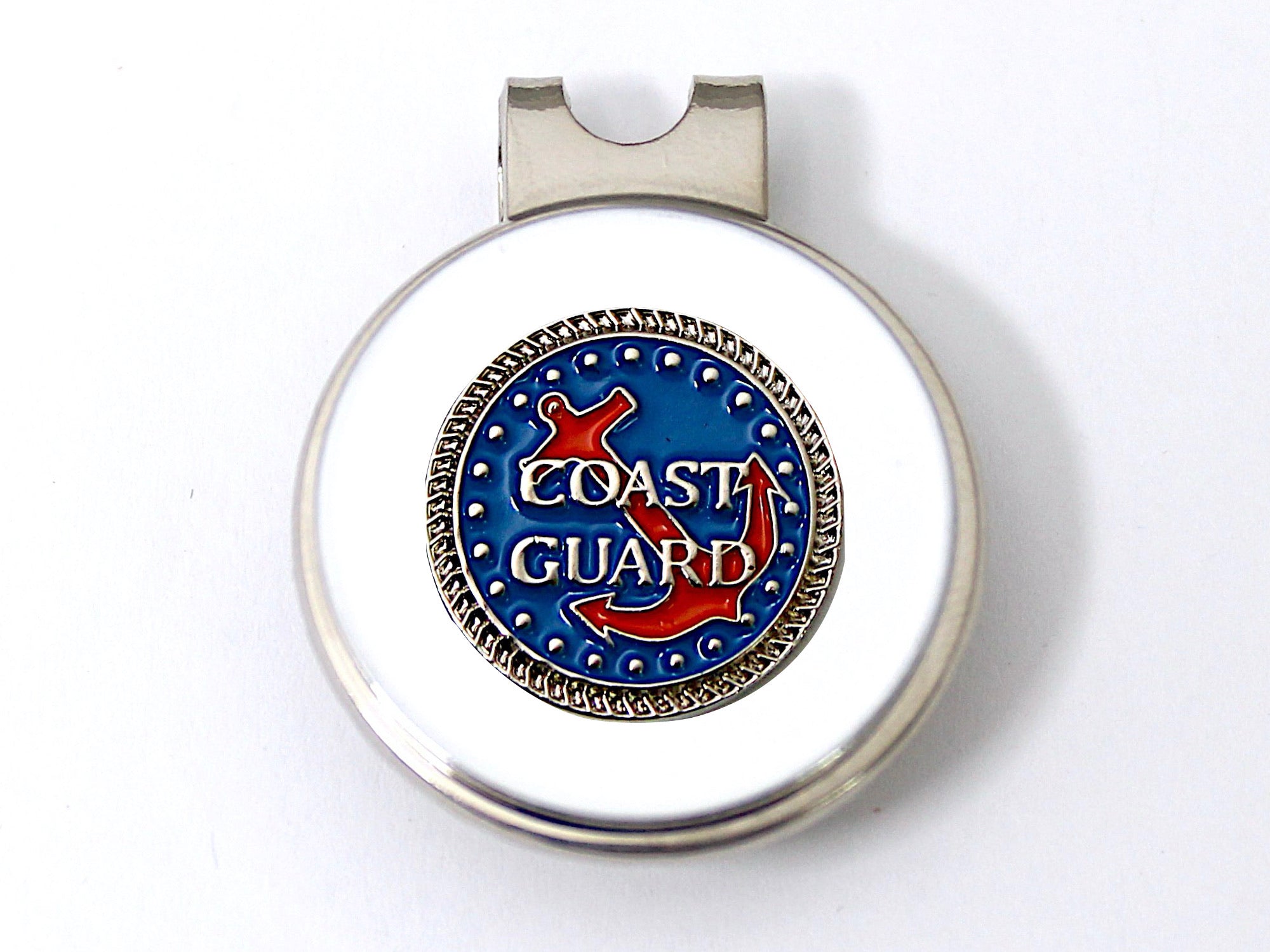Coast Guard Golf Hat Clip and Ball Marker