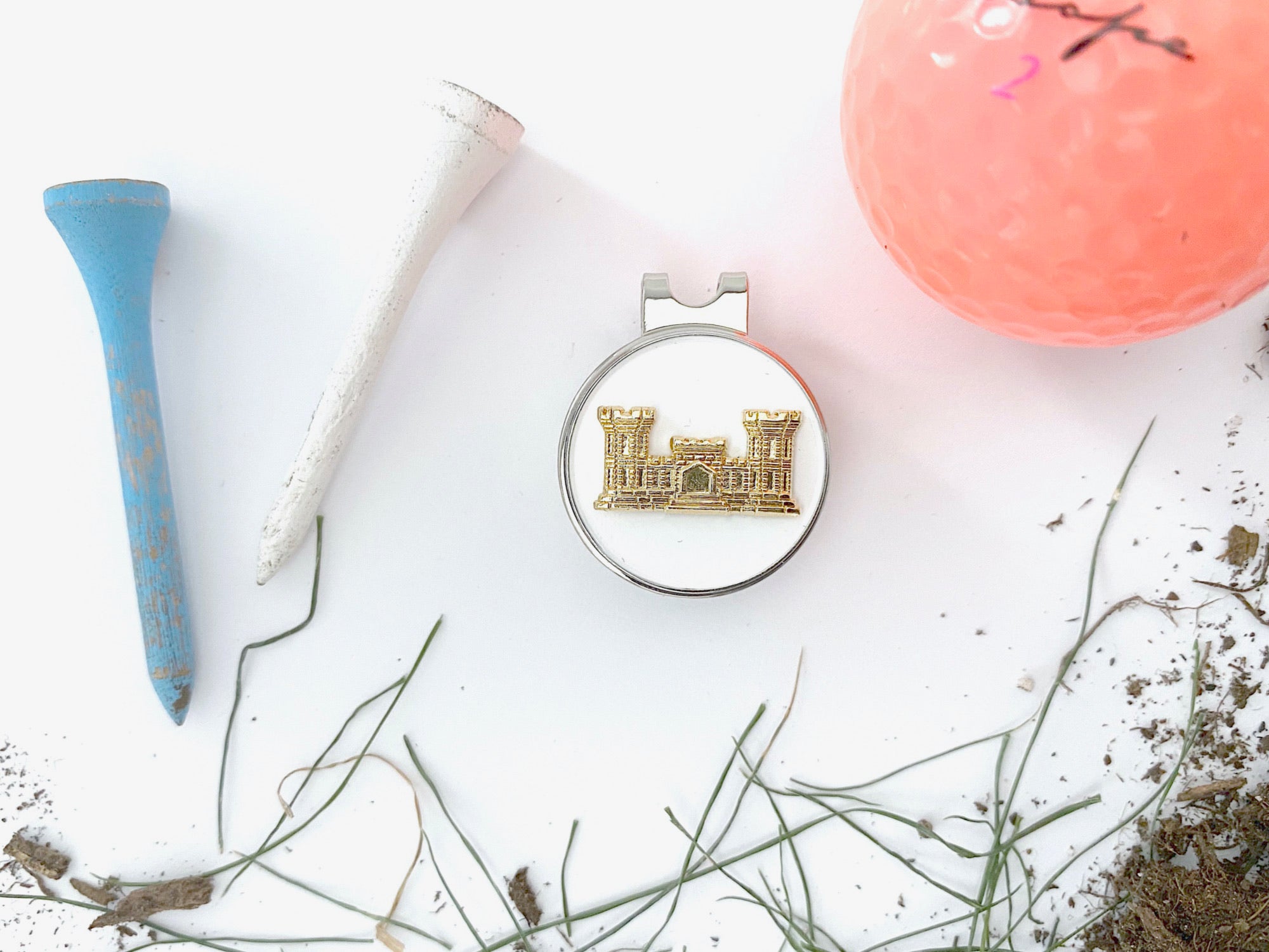 Engineer Golf Hat Clip and Ball Marker