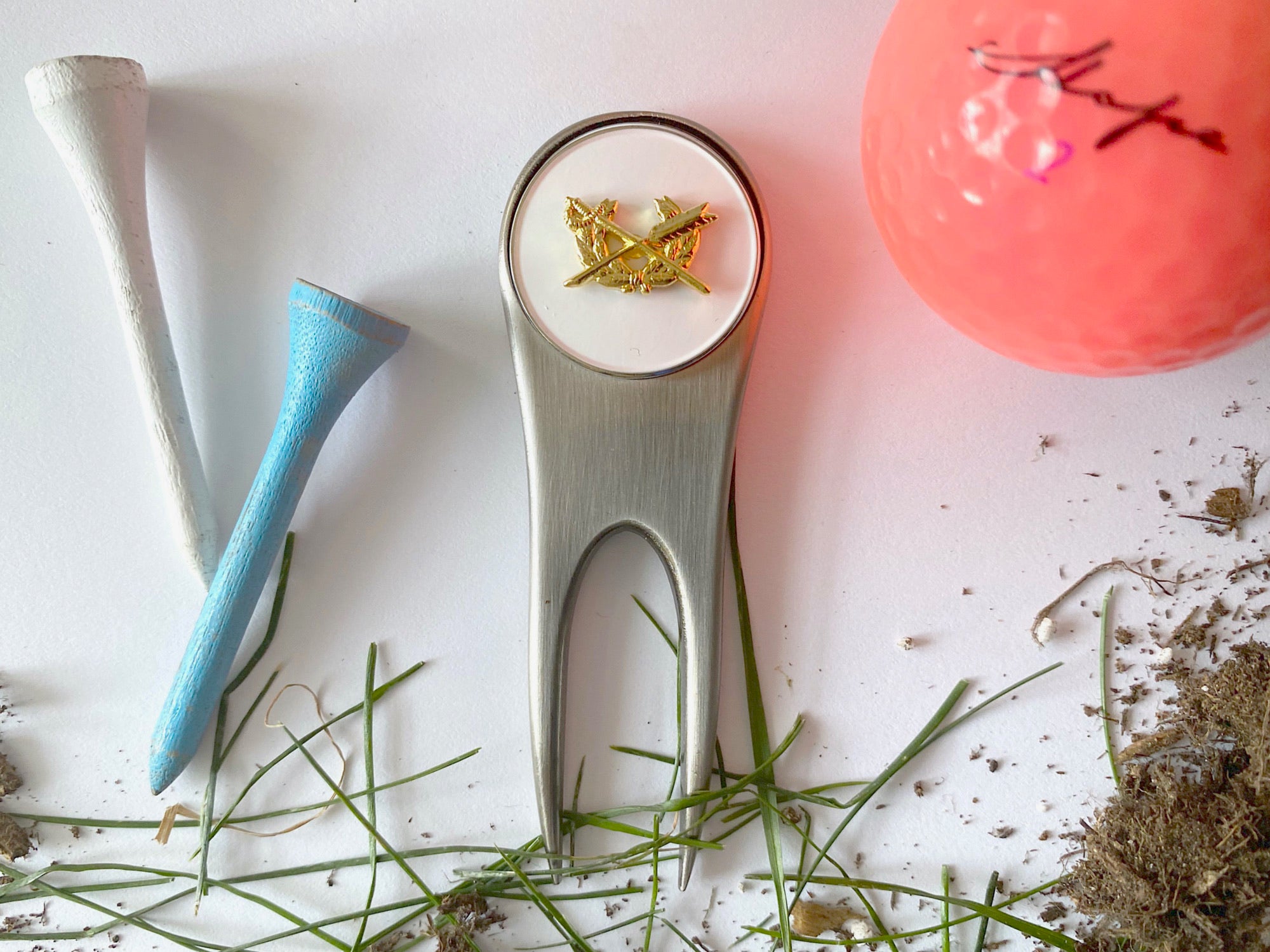 Judge Advocate General's Corps (JAG) Golf Divot Tool and Ball Marker