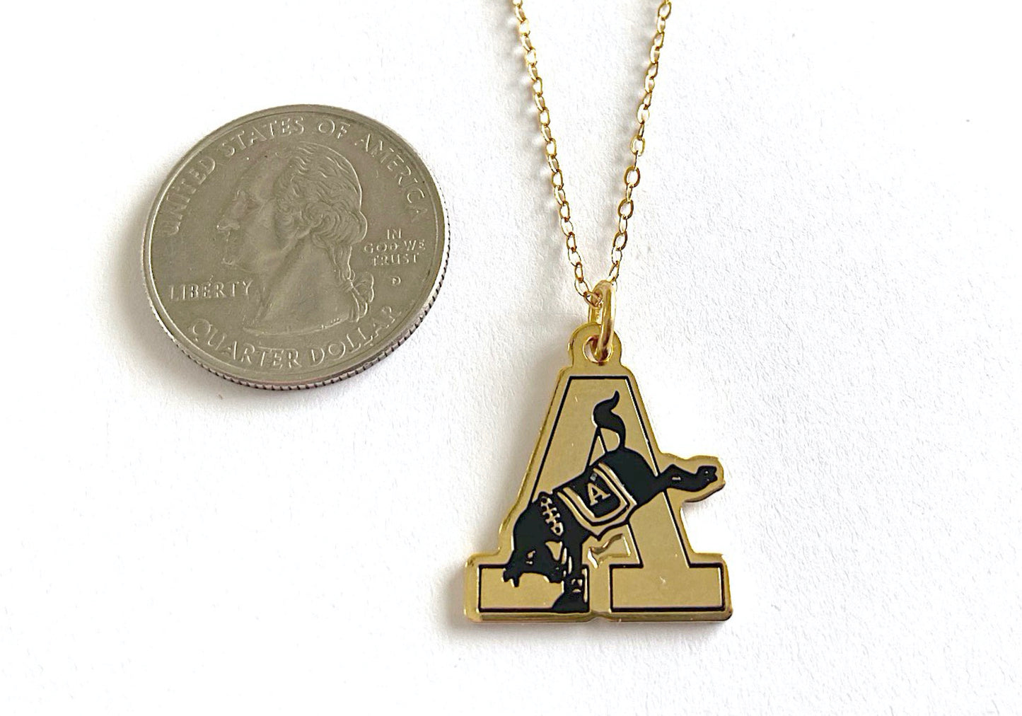 Jewelry Bar | USMA Gold Army A Charm