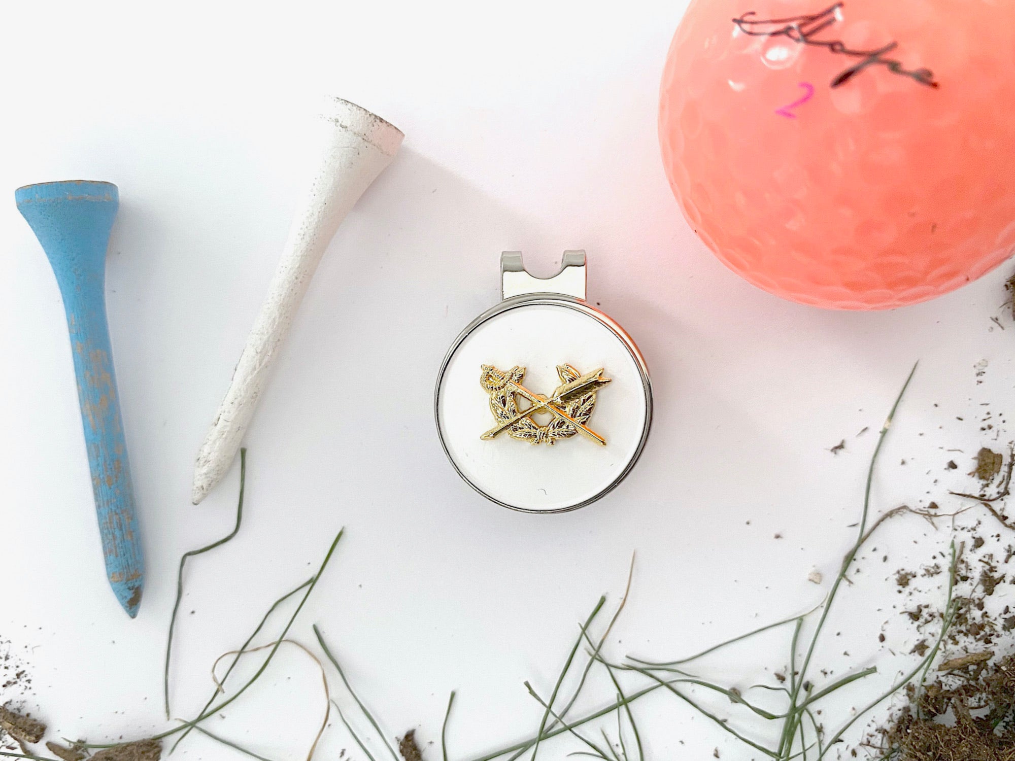 Judge Advocate General's Corps (JAG) Golf Hat Clip and Ball Marker