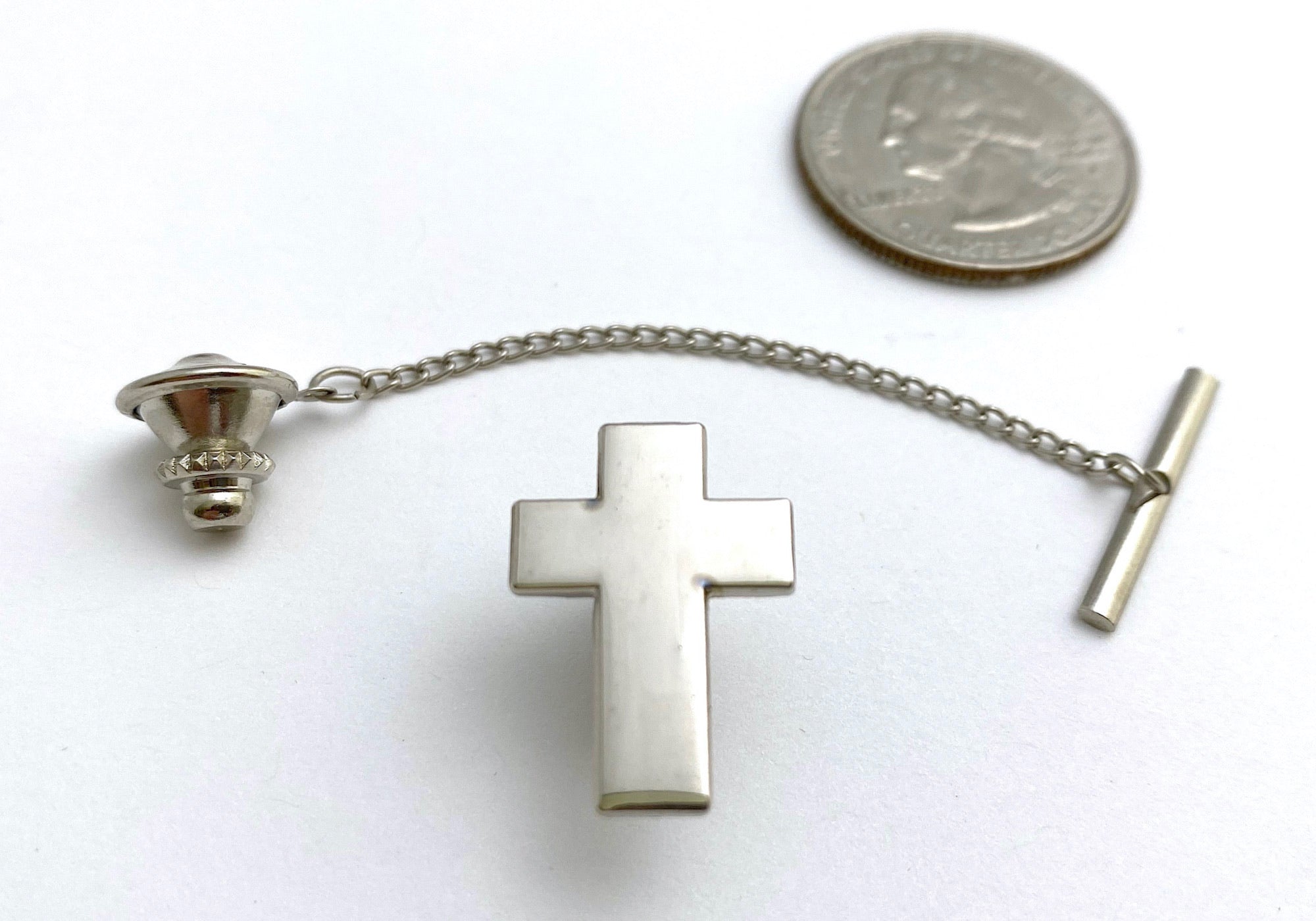 Chaplain Corps Cross Tie Tack