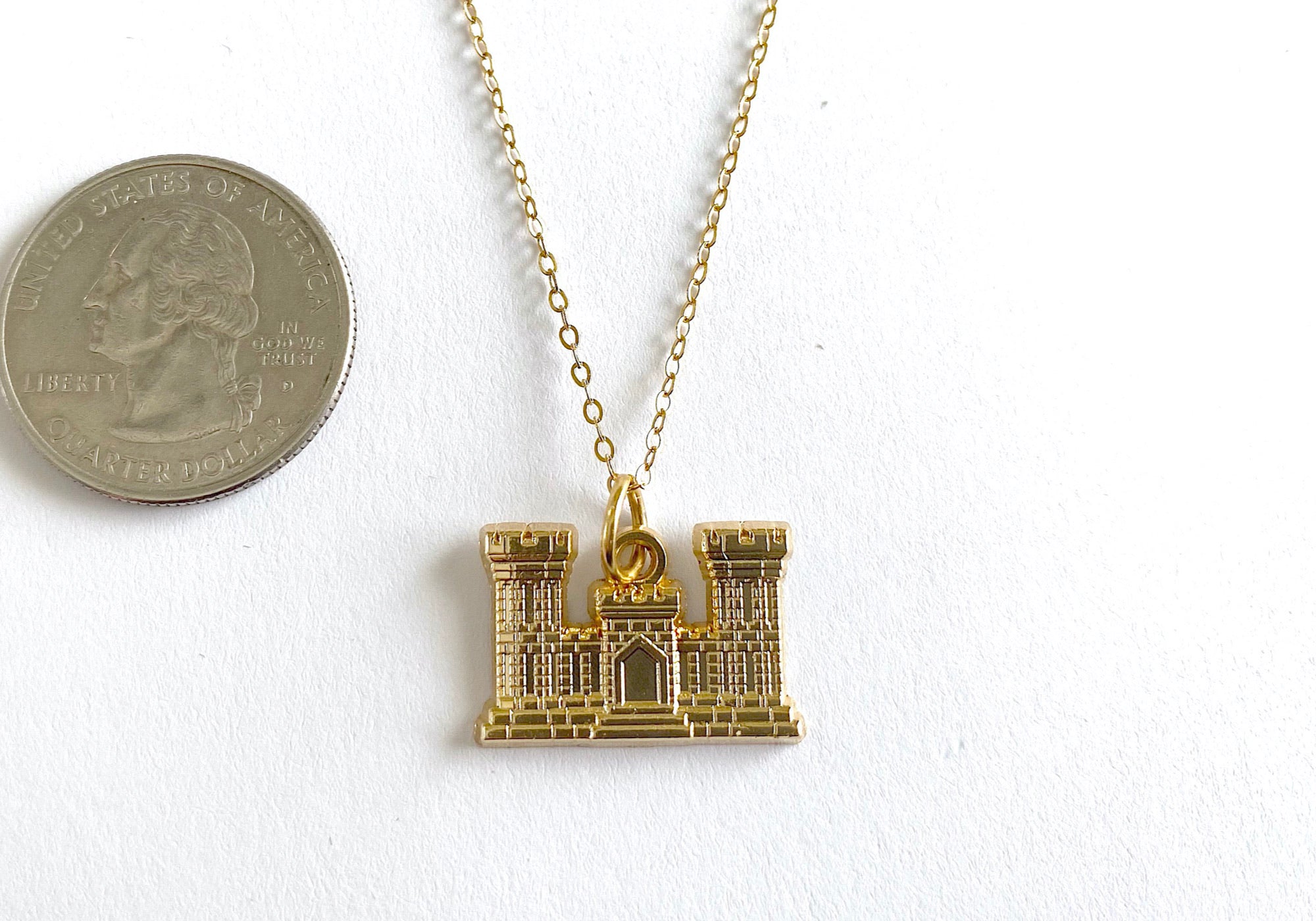 Engineer Charm Necklace