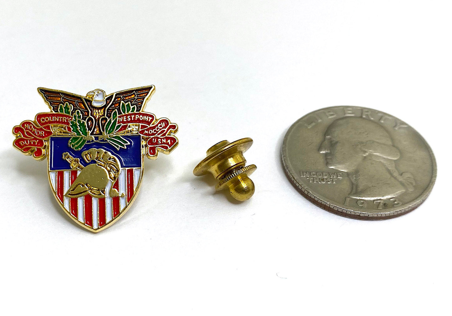 USMA Large Crest Lapel Pin