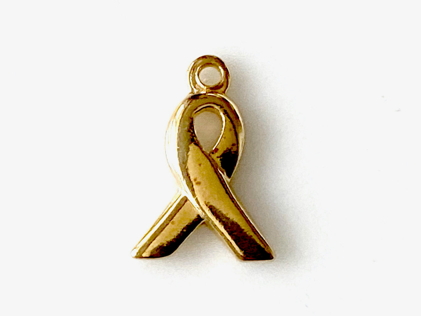 Jewelry Bar | Gold Vermeil Ribbon Charm
