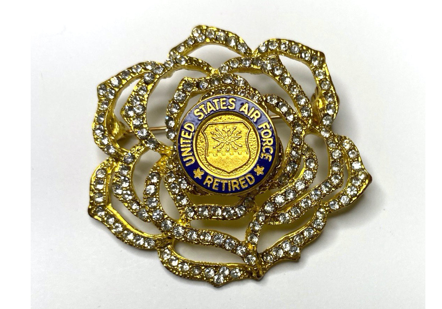 Air Force (Retired) One of a Kind Brooch BR304