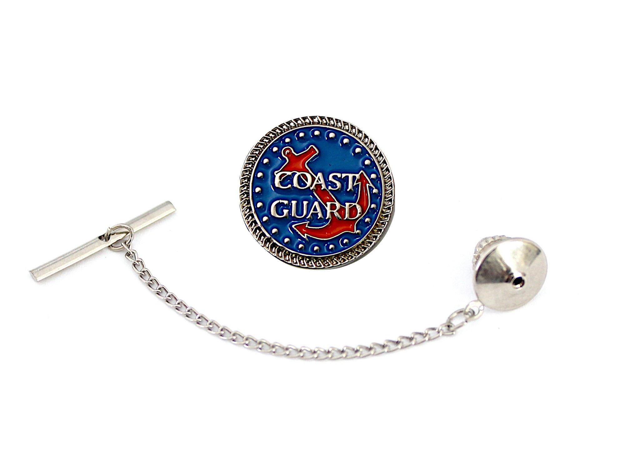 Coast Guard Silver Tie Tack
