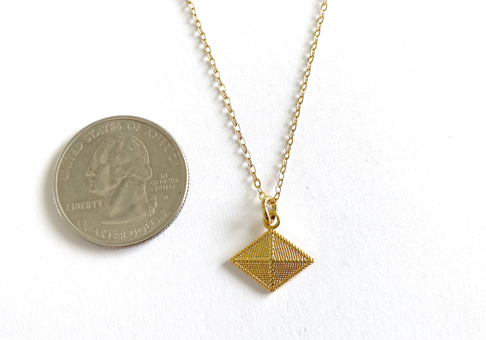 Finance Corps Charm Necklace
