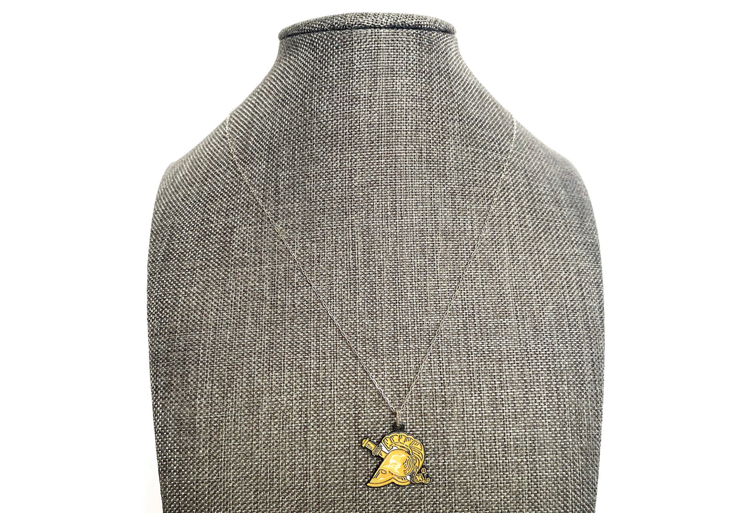 West Point Athena Gold Charm Necklace