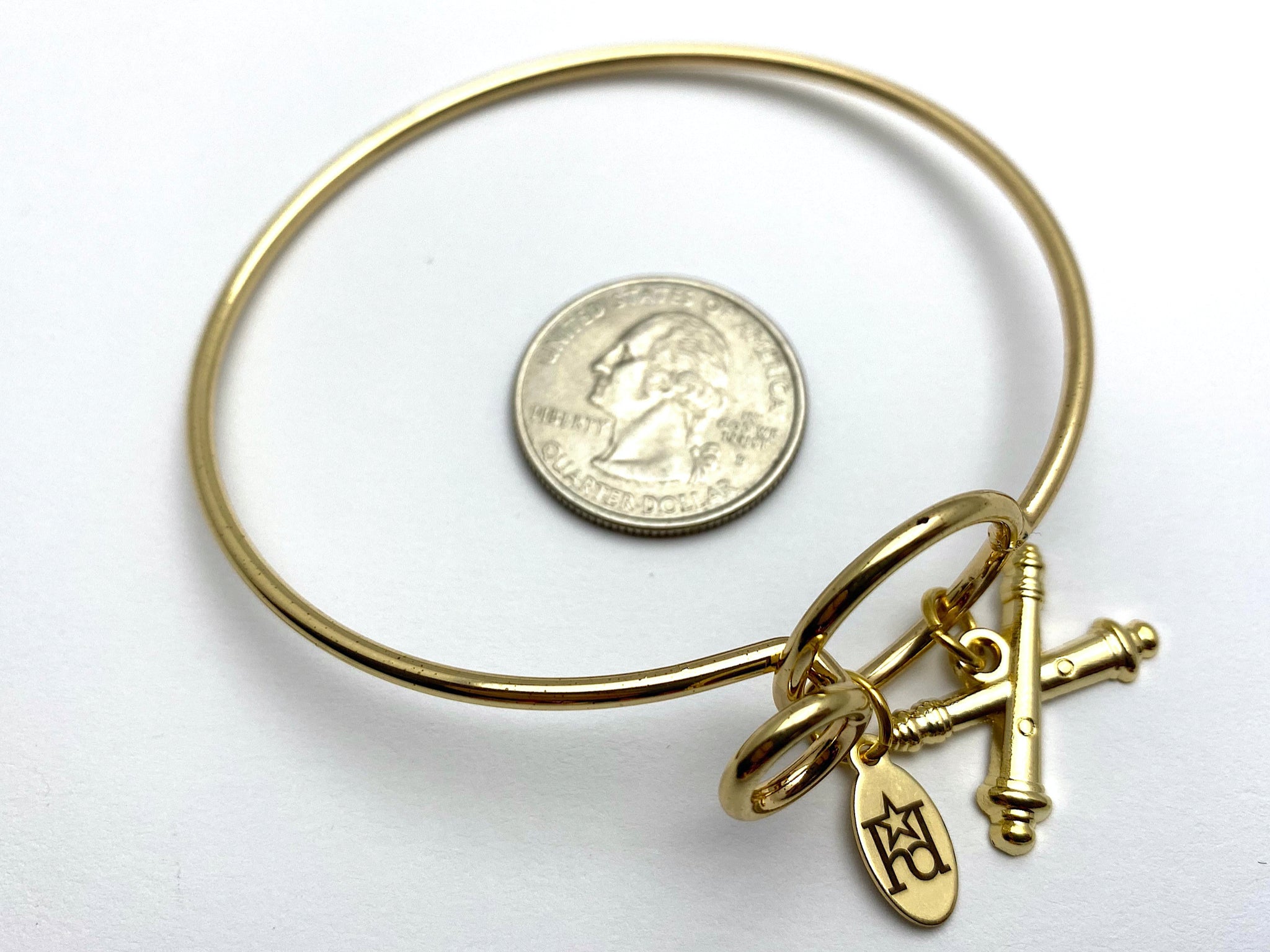 Field Artillery Memory Wire Bracelet | FA