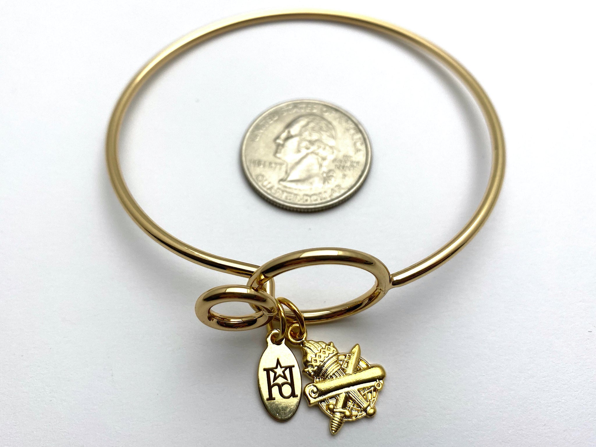 Civil Affairs Memory Wire Bracelet | CA