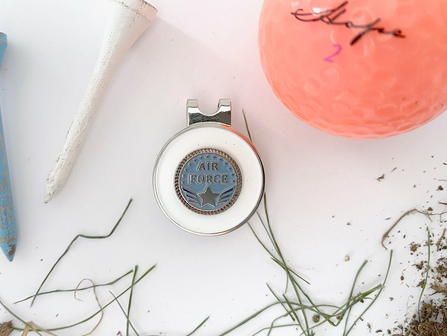 Air Force Golf Hat Clip and Ball Marker