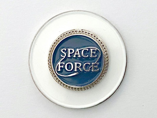 Space Force Golf Hat Clip and Ball Marker