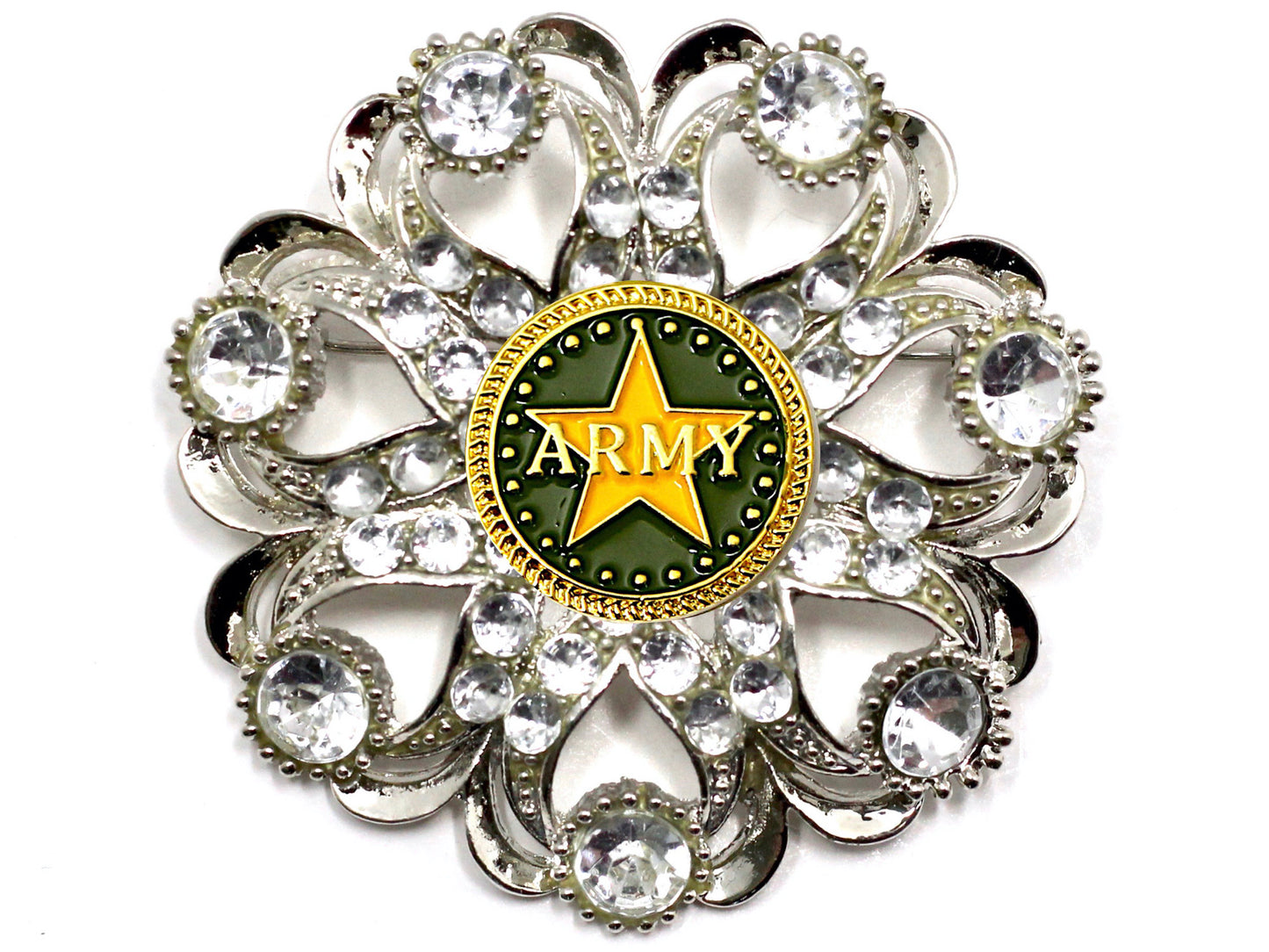 Army Brooch 11K