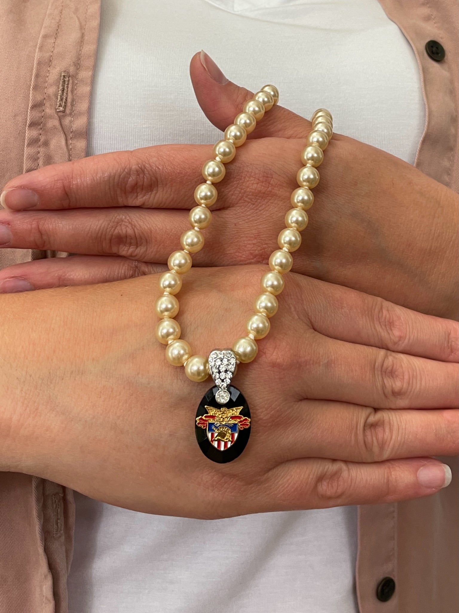 Limited Edition USMA Pearl Necklace