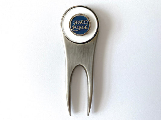 Space Force Golf Divot Tool and Ball Marker