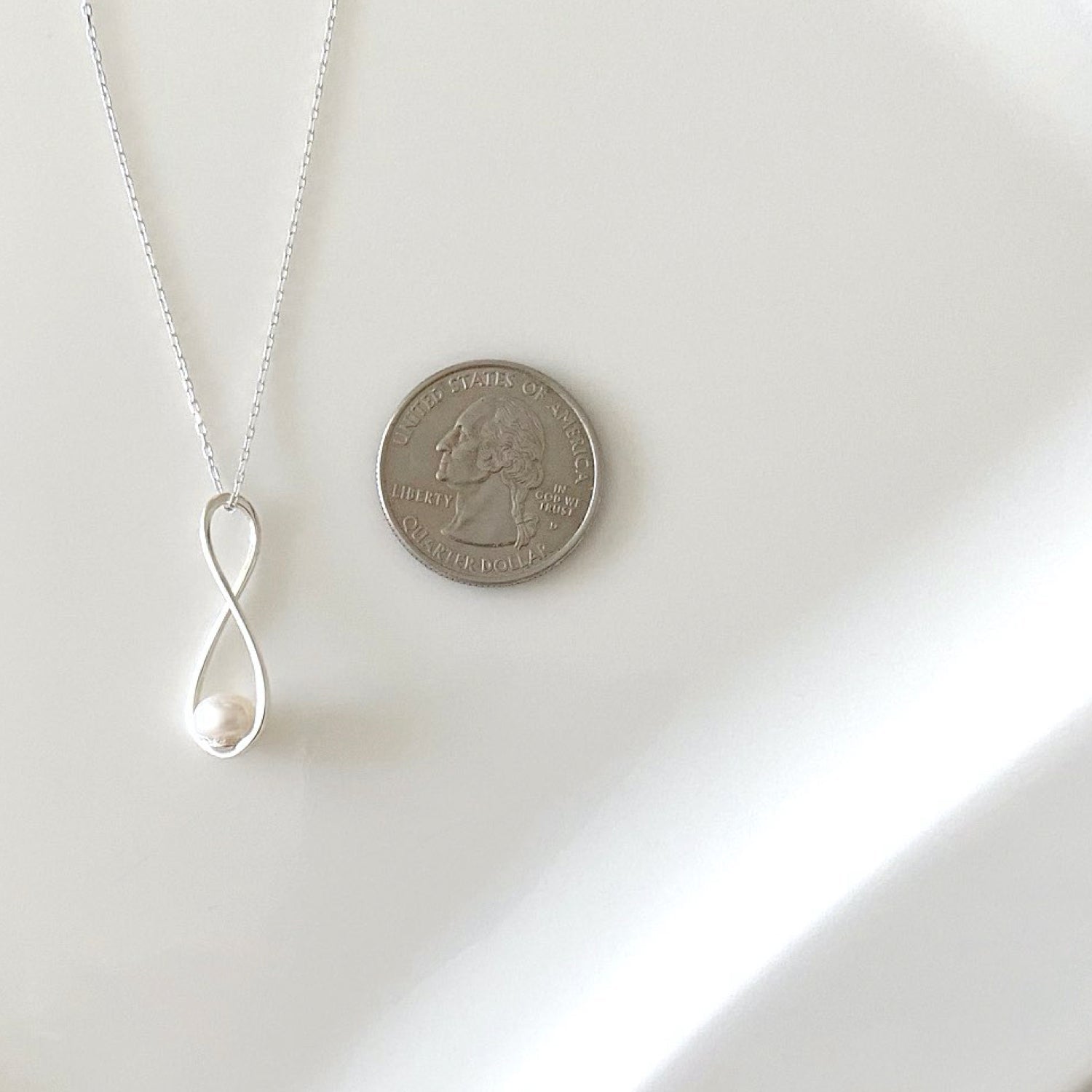 Endless Grace Pearl Necklace