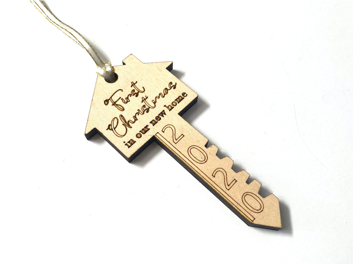 New Home 2020 Wood Ornament