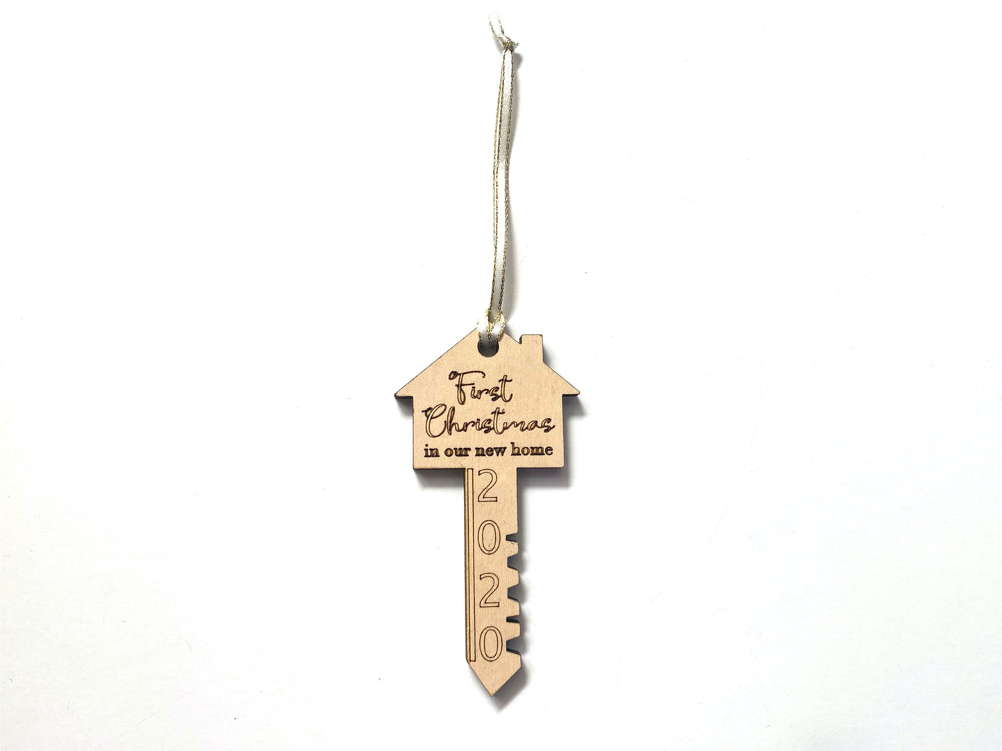 New Home 2020 Wood Ornament