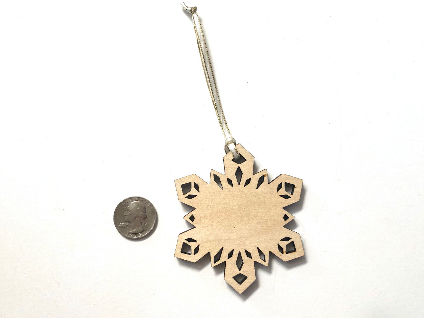 Baby's 1st Christmas Wood Ornament
