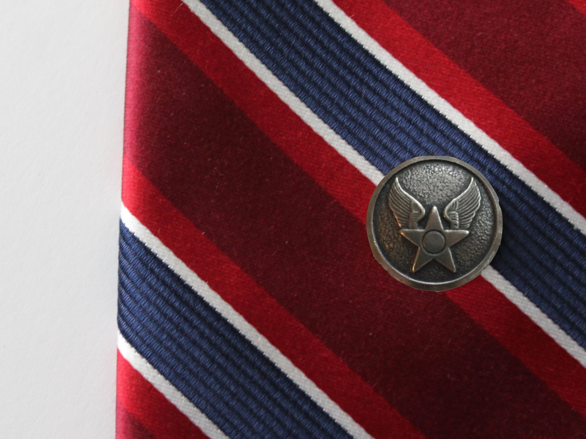 Air Force Button Gold Tie Tack