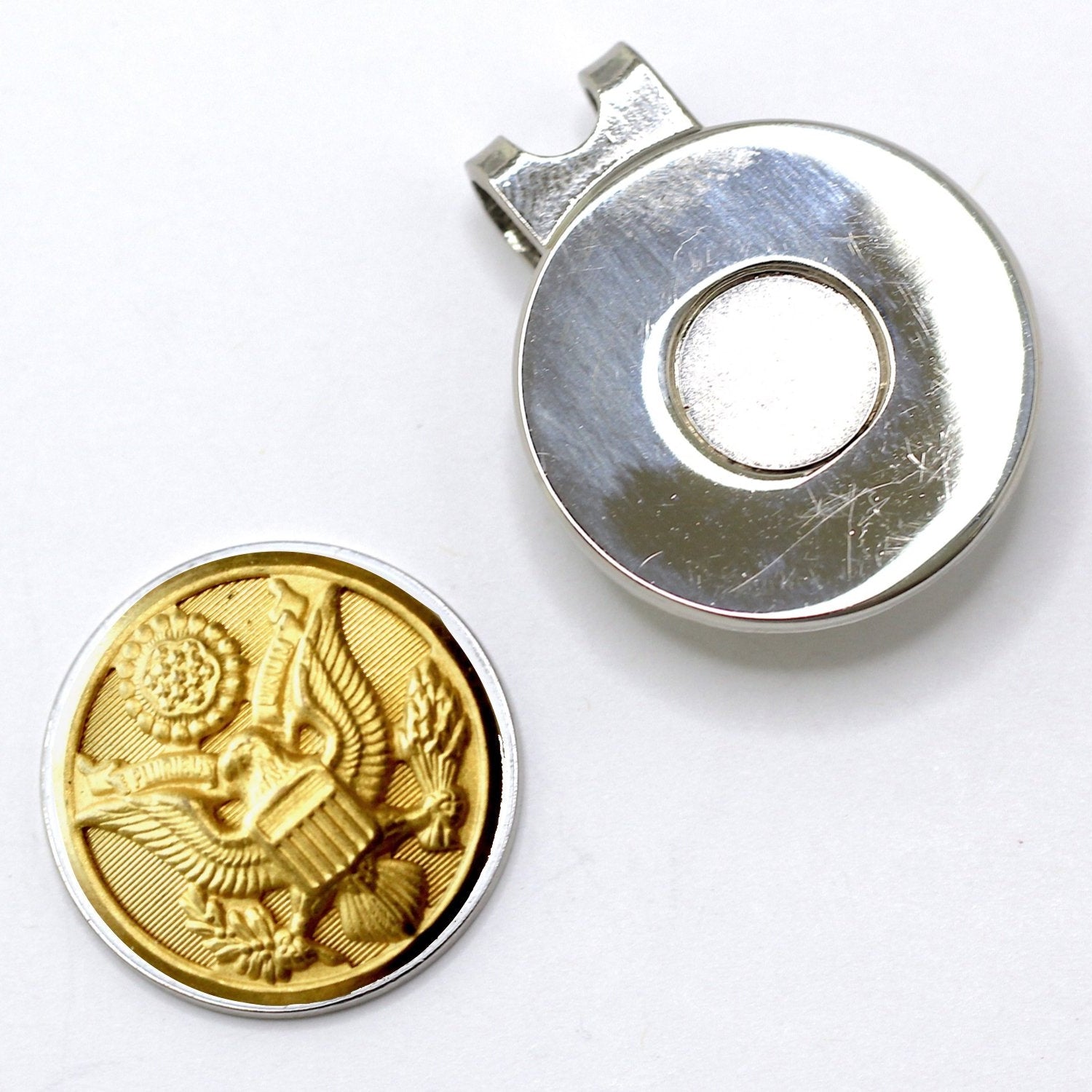 Legacy Collection | Button Golf Hat Clip and Ball Marker