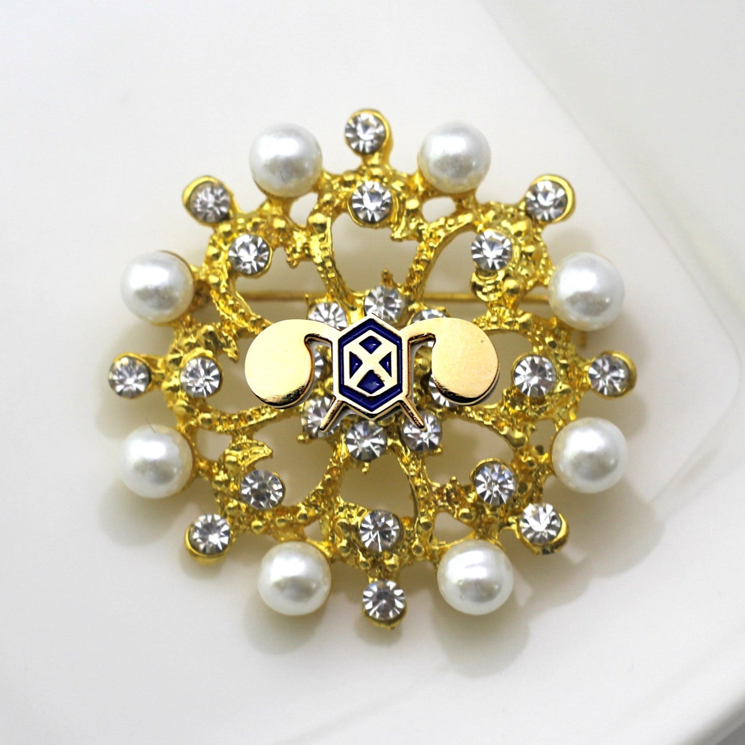Chemical Corps Brooch 10G