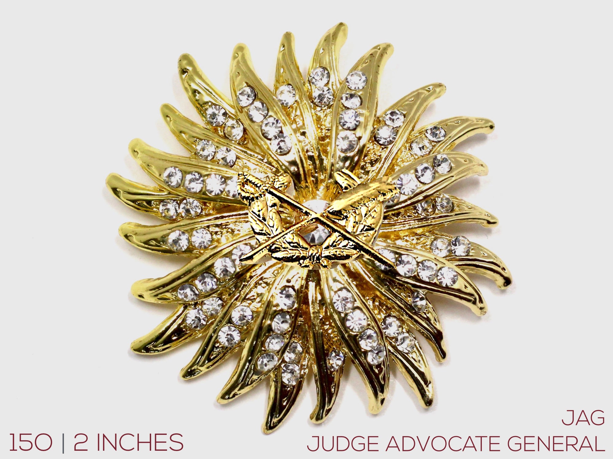 Judge Advocate General's (JAG) Corps Brooch
