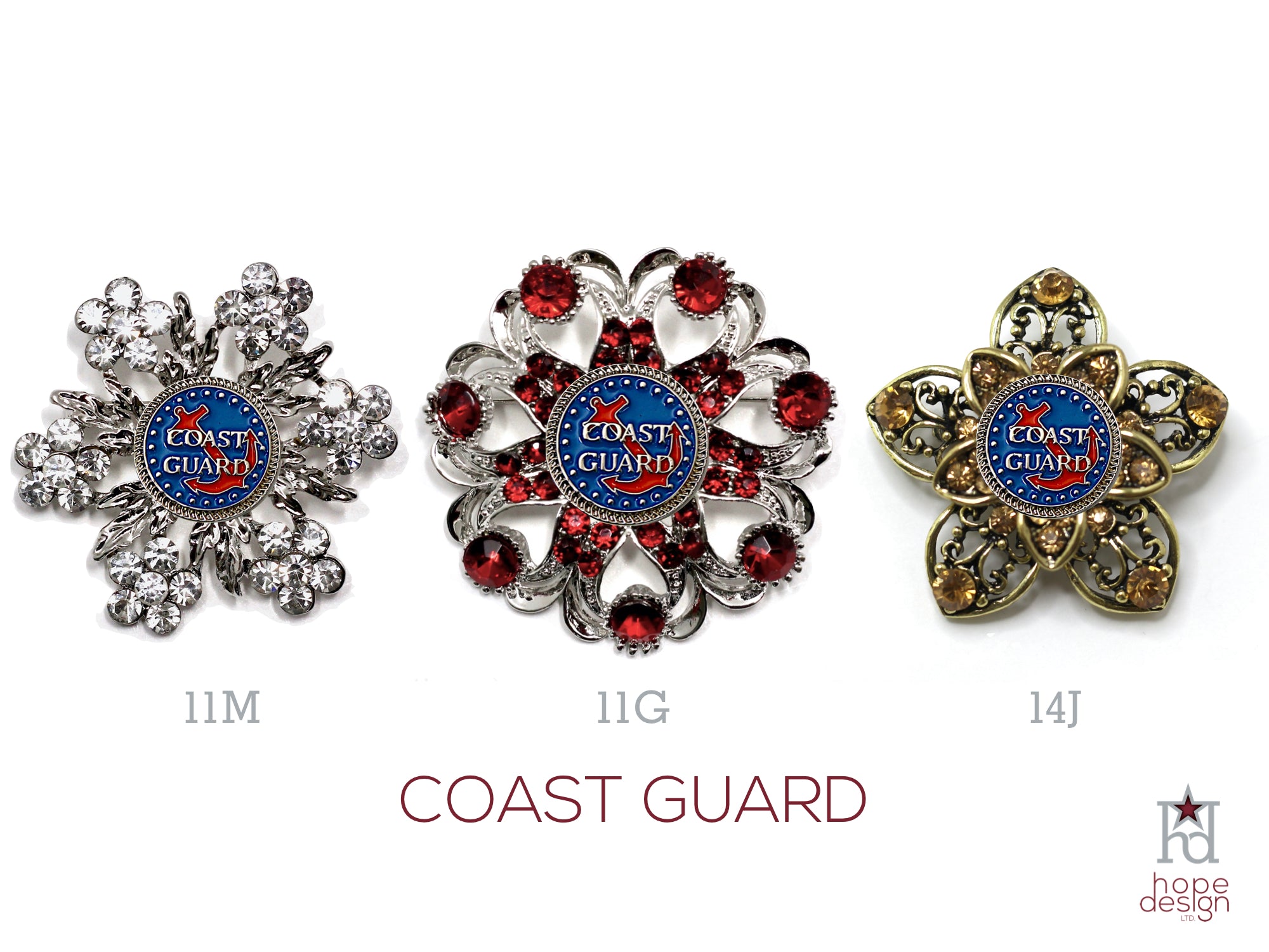 Coast Guard Brooch