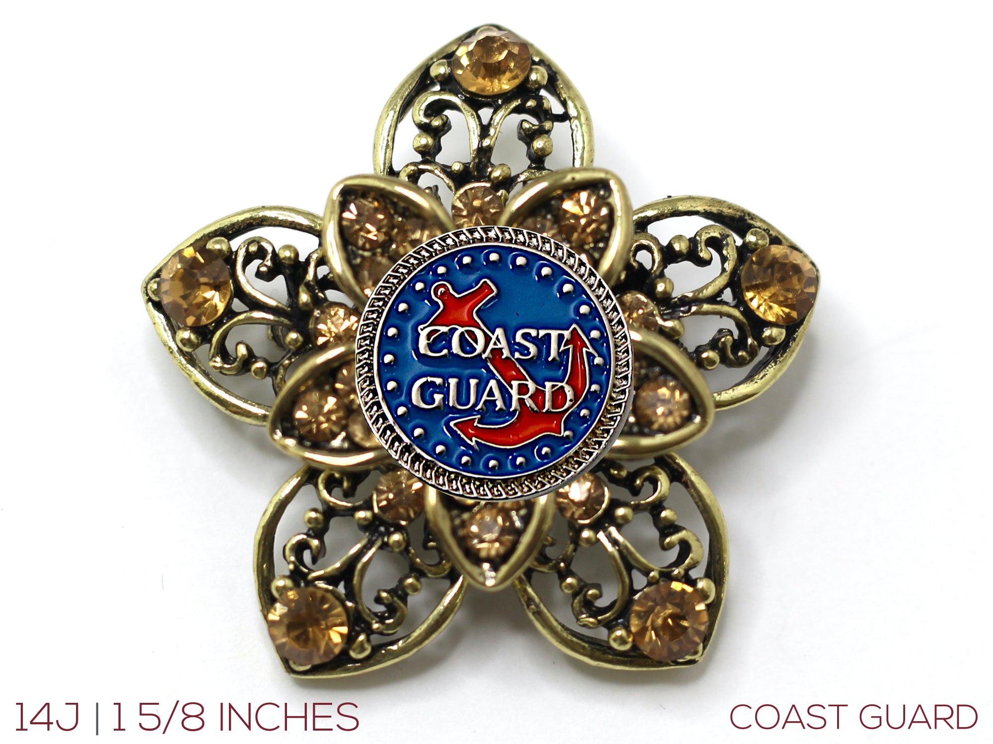 Coast Guard Brooch