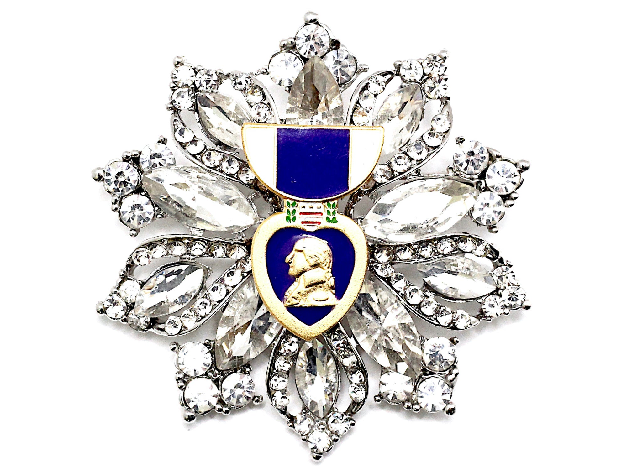 Purple Heart Recipient One of a Kind Brooch BR27