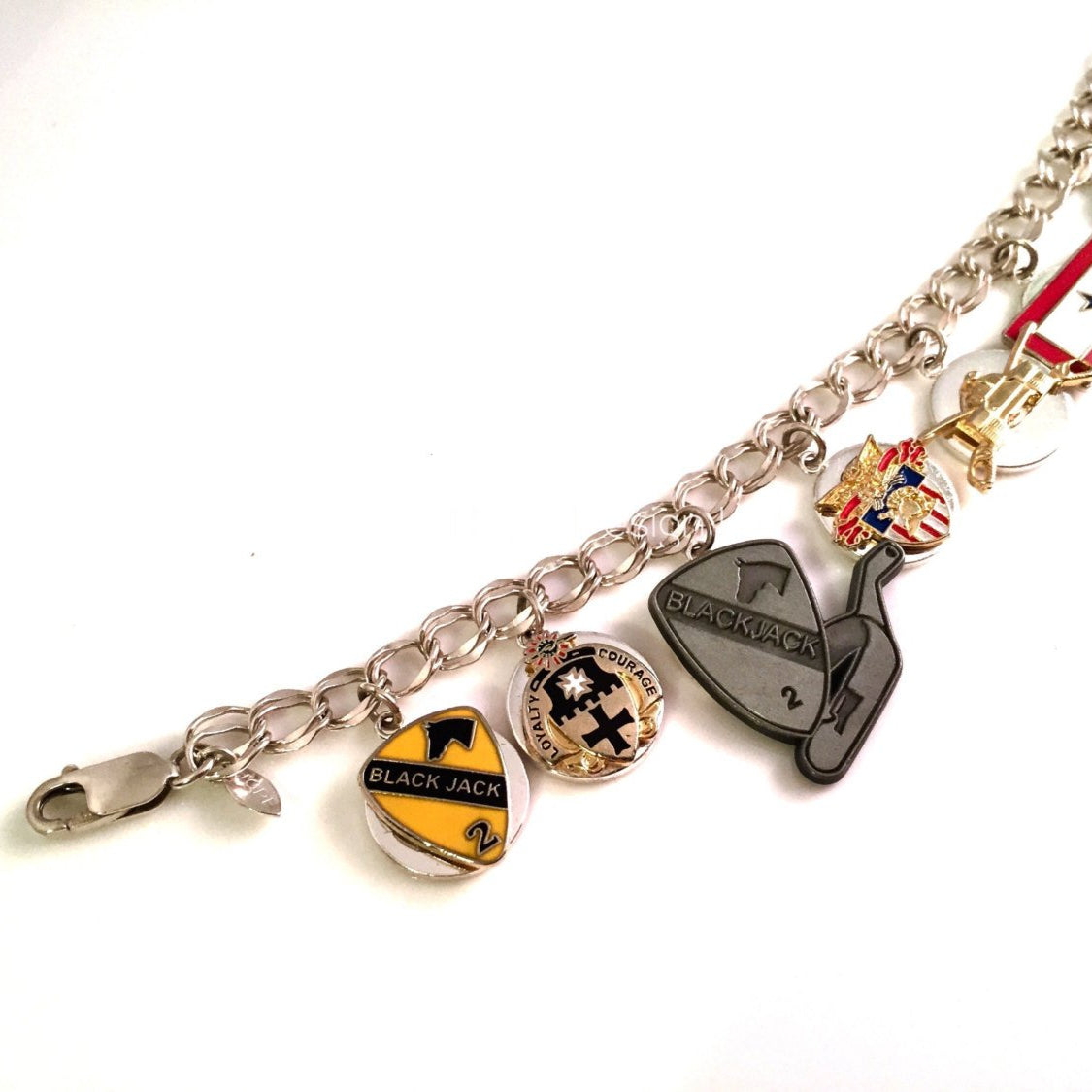 Legacy Collection | Sterling Silver Charm Bracelet (unit pins not included)