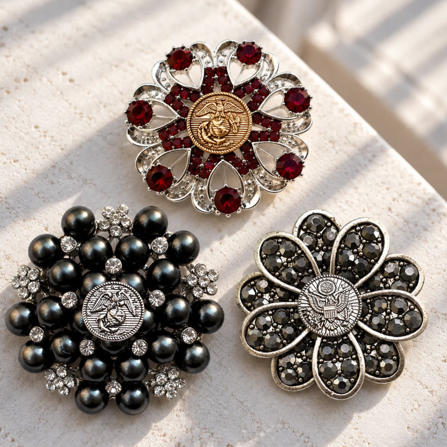 New Signature Collection Brooches