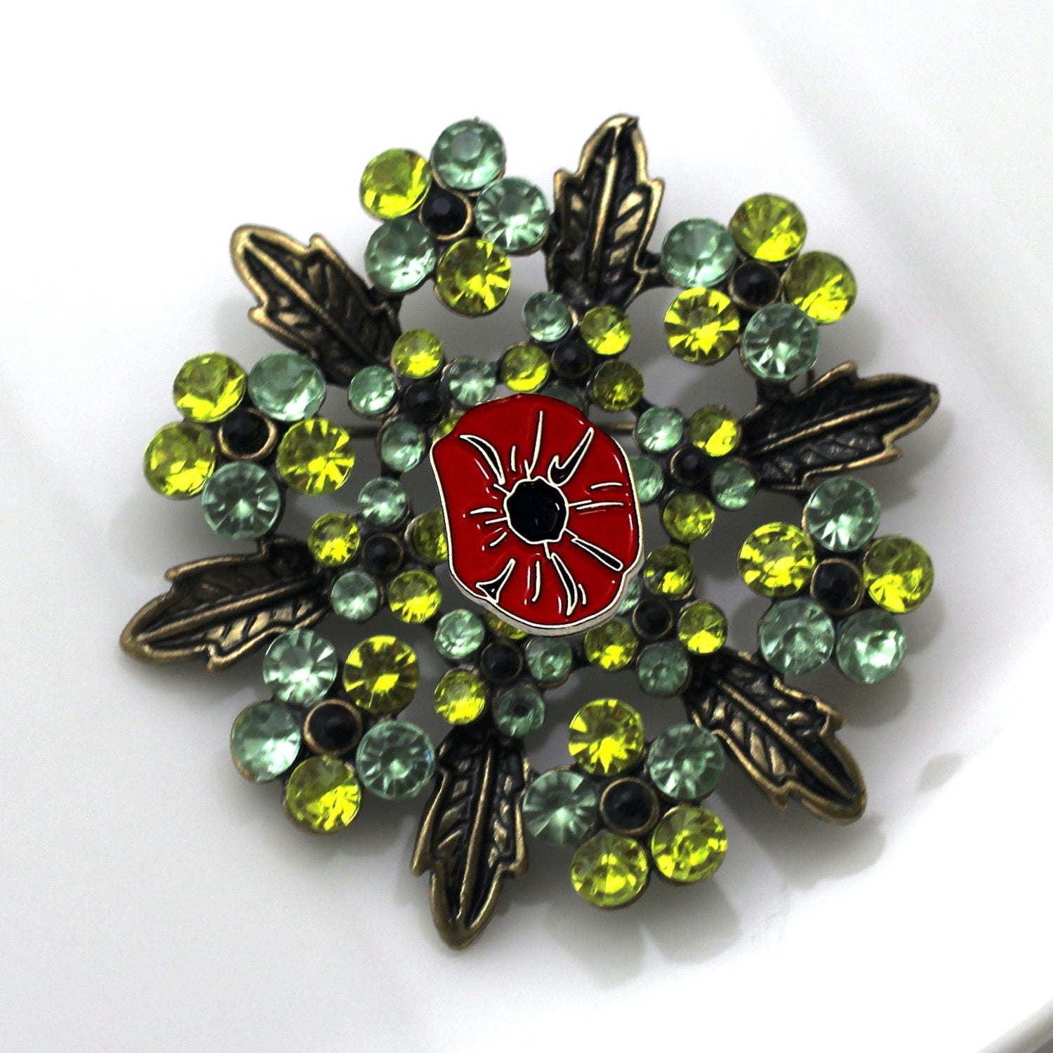 Poppy Brooch 8F