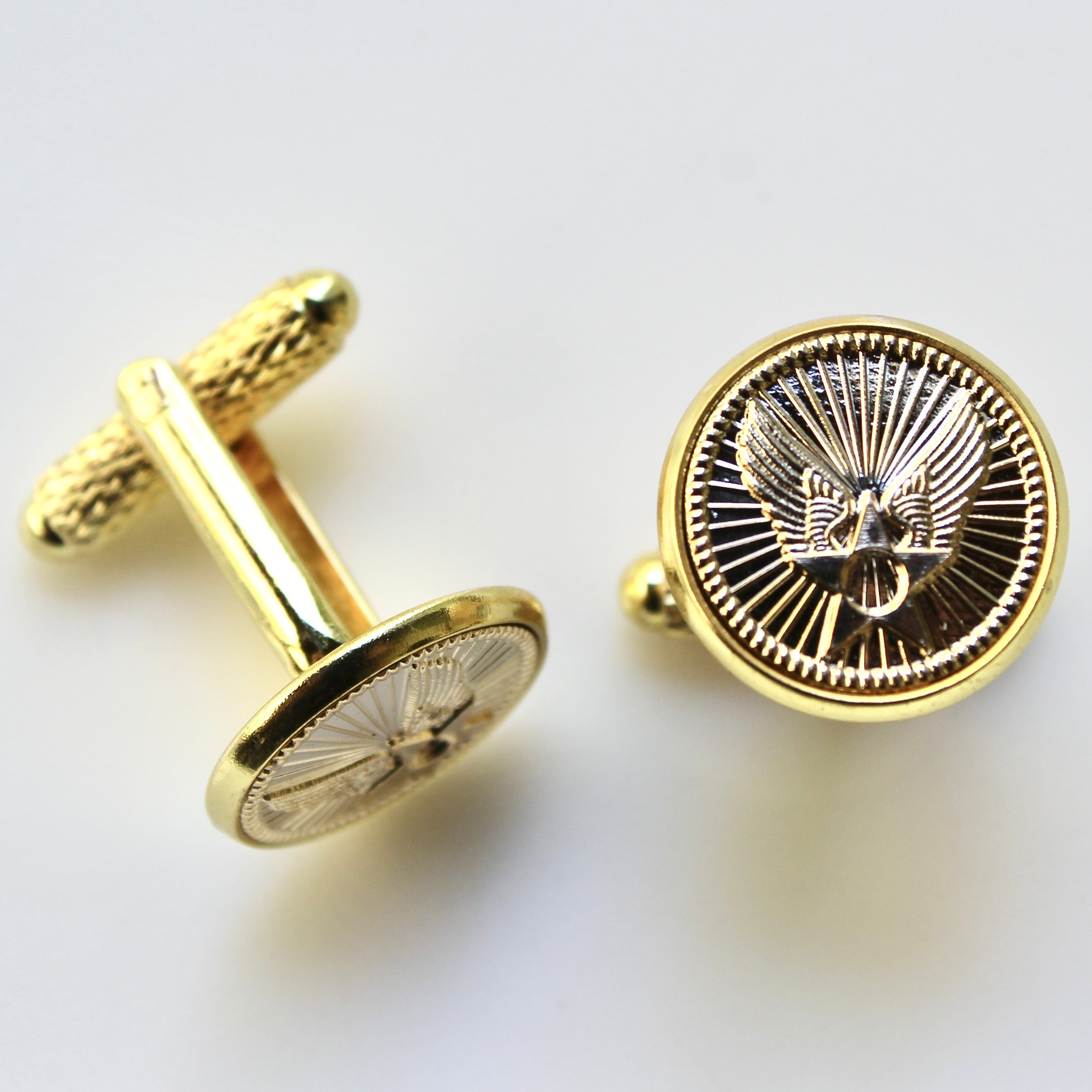 Signature Gold Air Force Cufflinks