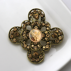 Air Force Gold Signature Brooch 13D