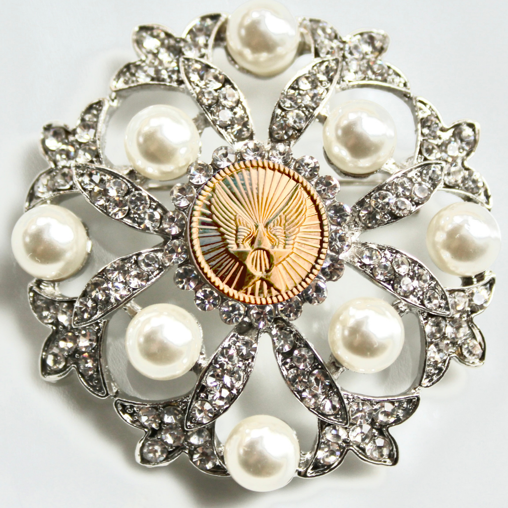 Air Force Gold Signature Brooch 24C